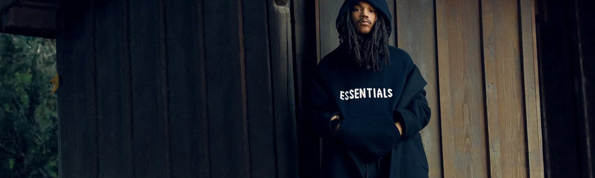 essentials hoodie banner