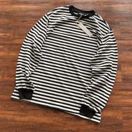 Essential Black & White Lines Sweatshirt