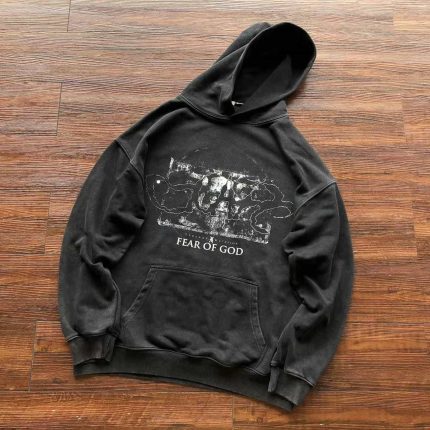 Essential Fear Of God Logo Hoodie