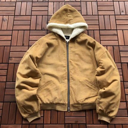 Essential Fog Brown Zipup Hoodie