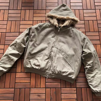 Essential Fog Zipup Grey Hoodie
