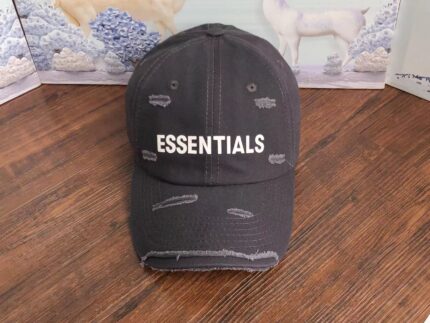 Essentials Classic Black Cap