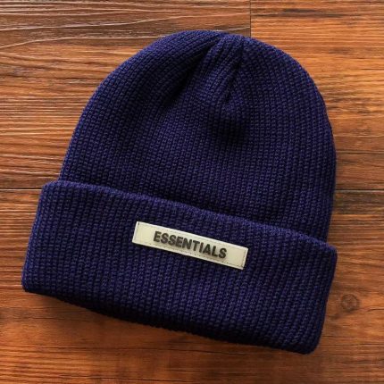 Essentials Classic Blue Beanie