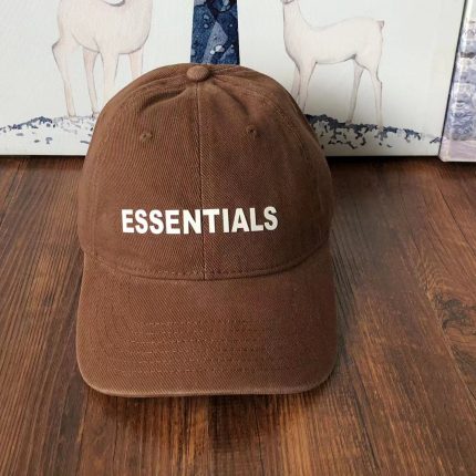 Essentials Brown Cap