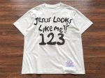Essentials Jesus Looks Like Me White Shirt