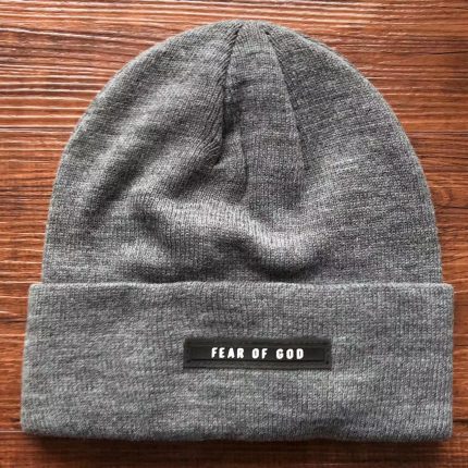 Fear Of God Black Grayish Beanie