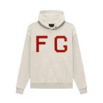 Essential FG Logo White Hoodie