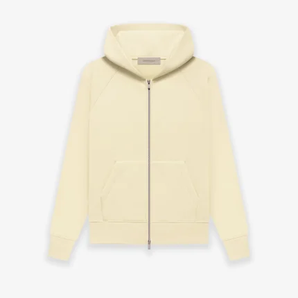 Essentials Fw22 Kids Fullzip Hoodie Canary