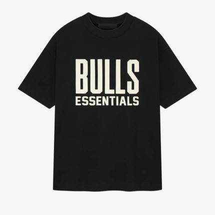 Essentials Bulls Short Sleeve Tee - Black