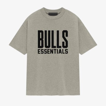Essentials Bulls Tee crewneck - Grey