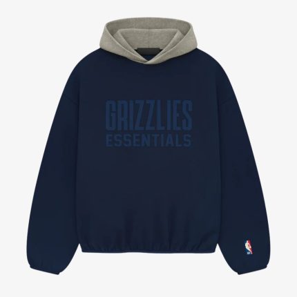Essentials Grizzlies Pullover Hoodie - Navy