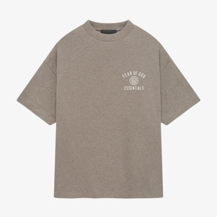 Essentials Jersey Crewneck Tee - Grey