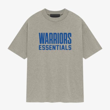 Essentials Warriors Logo Sleeve Tee