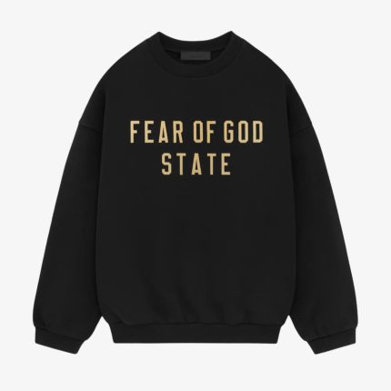 Fear Of God Fleece Crewneck T- Shirt