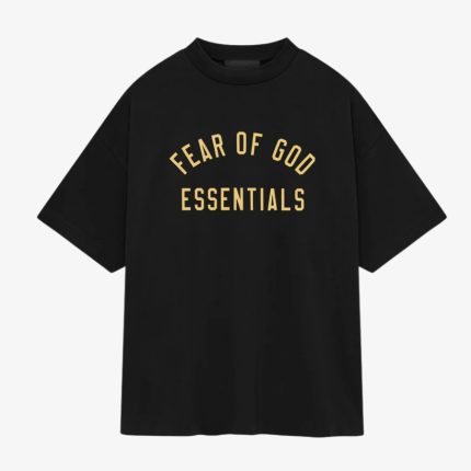 Fear Of God Jersey Crewneck Tee - Black