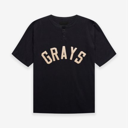 Fear of God Grays Henley Tee - Black