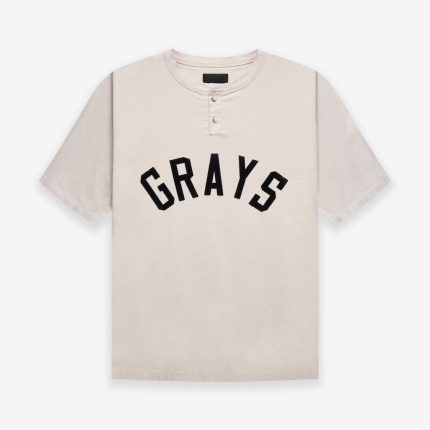 Fear of God Grays Henley Tee - Cream