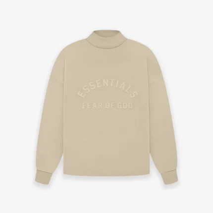 Kids Essentials Ls Tee Dusty Beige