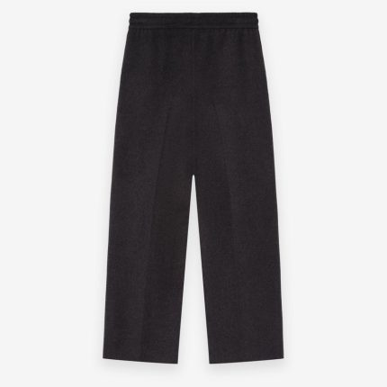 Essentials Wool Cashmere Drawstring Wide Leg Pant